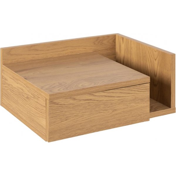 Ashlan vegghengt nattbord 40 x 32 cm - natur