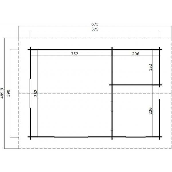 Attefall hus Lina Silver - 24,3 m�