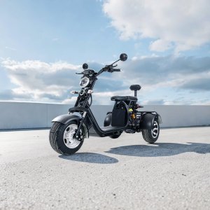 Trehjuls fettscooter 2000W | LG litiumbatteri | Moped klasse 1 Trehjuls fettscooter 2000W | LG litiumbatteri | Moped klasse 1