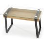 Emma skrivebord 120 x 60 cm - Eik/svart Emma skrivebord 120 x 60 cm - Eik/svart