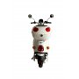 Elmoped Scooter - 1600W Hvit