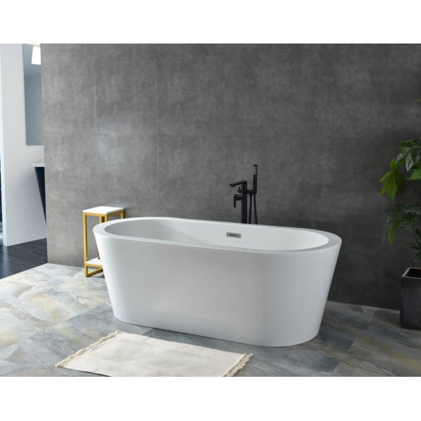 Frittstående badekar Life - 170 x 80 cm Frittstående badekar Life - 170 x 80 cm