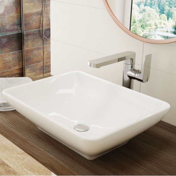 Gardenia servantbatteri med hyt rr - Krom