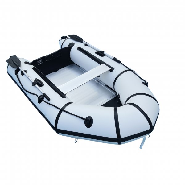 Gummib�t 270 cm - Svart og Hvit