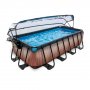 Basseng 4x2 m Premium + Tak Basseng 4x2 m Premium + Tak