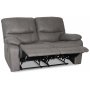 Lenestolsofa 2-seters grå kinosofa Lenestolsofa 2-seters grå kinosofa