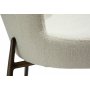 Glam spisestuestol bouclé / antikk messing Glam spisestuestol bouclé / antikk messing
