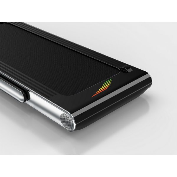 Sammenleggbar tredemølle med makshastighet 17 km/h - Sølv Sammenleggbar tredemølle med makshastighet 17 km/h - Sølv