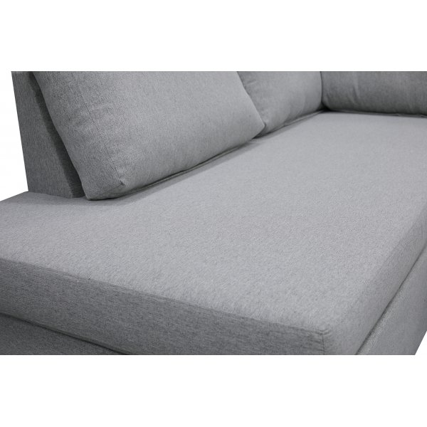 U-sofa Solna XL med oppbevaring - 367 cm - lys grå U-sofa Solna XL med oppbevaring - 367 cm - lys grå