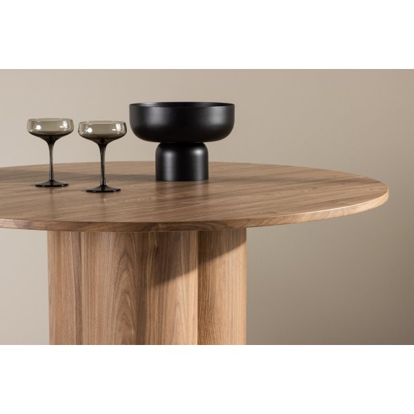 Spisebord Ø110 cm brunt - Olivia Spisebord Ø110 cm brunt - Olivia