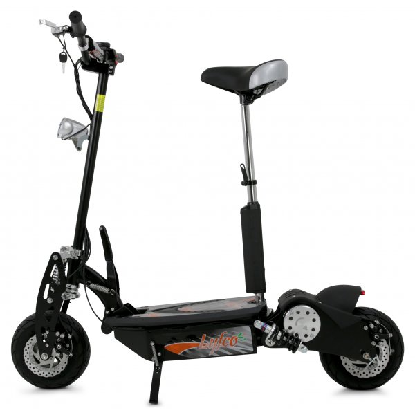 Elektrisk sparkesykkel 1000W med sete | 38 km/t | Sammenleggbar | Lyfco