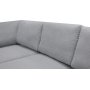 U-formet sofa med oppbevaring 367 cm grå U-formet sofa med oppbevaring 367 cm grå