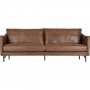 Vintage sofa 3-seter brun 223 cm Vintage sofa 3-seter brun 223 cm