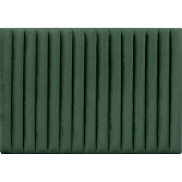 Ribbersborg sengegavl 90 cm - Grønn fløyel Ribbersborg sengegavl 90 cm - Grønn fløyel