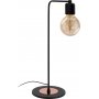 Bordlampe - Svart/kobber