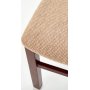 Stol i valnøtt / beige sete Stol i valnøtt / beige sete