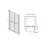 Prestige III dusjdrer - 6mm glass (inn- og utadgende)