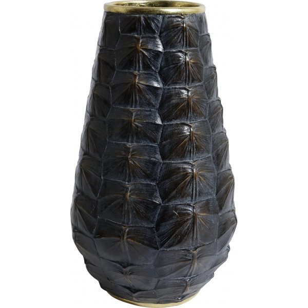 Vase skilpadde H35 cm - Svart
