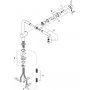 Grohe Ettgreps vaskebatteri, DN 15 Minta 32168