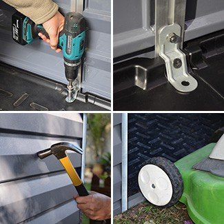 Lagerbod Skylight - 2,3 m² Lagerbod Skylight - 2,3 m²