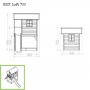 Lekehytte Loft 700 (FSC 100%)