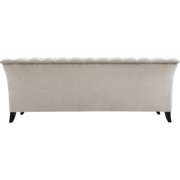 Sofa 3-seters Chesterfield beige - Milton