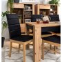Ostia spisebord 160-200 x 90 cm - Eik