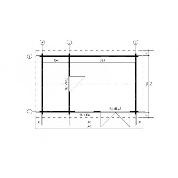 Anneks Jessica - 18,5 m² Anneks Jessica - 18,5 m²
