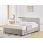Sengeramme 180 x 200 cm - Gr�