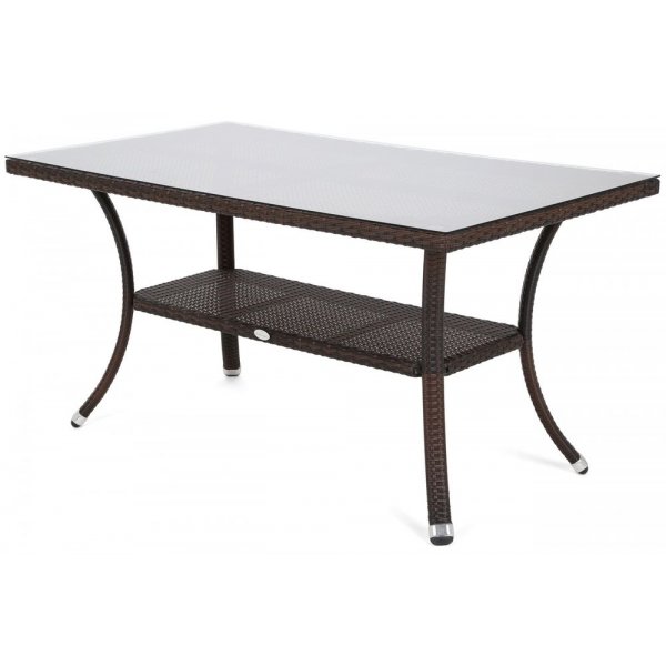 Spisegruppe Sumba bord + 6 stoler - Brun Spisegruppe Sumba bord + 6 stoler - Brun