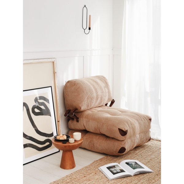 Sammenleggbar sovesofa - Camel