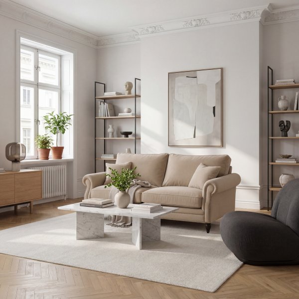 Sofa Memo 3-seter - Lys føflekk Sofa Memo 3-seter - Lys føflekk