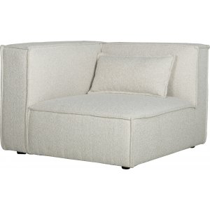 Nes modulsofa - hjørneseksjon venstre - Stone White Nes modulsofa - hjørneseksjon venstre - Stone White
