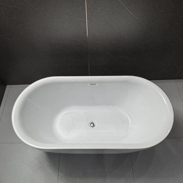 Badekar Pearl frittst�ende 150 � 75 cm