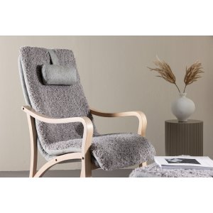 F�r� lenestol - Lys gr�/Whitewash