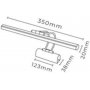 Fleet-bildebelysning 35 cm - Gull Fleet-bildebelysning 35 cm - Gull