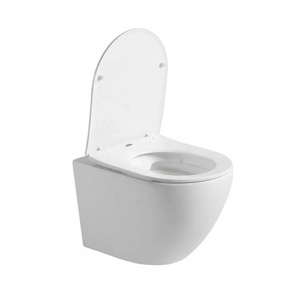 Vegghengt toalett Liva - Hvit