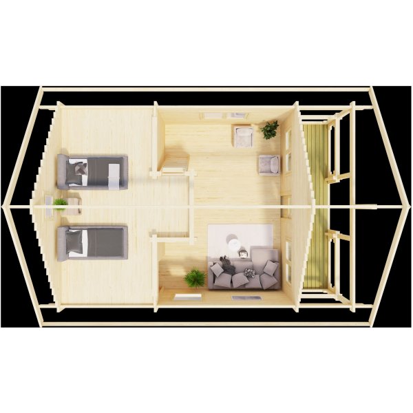 Feriehus Ivar B - 36,9 m�