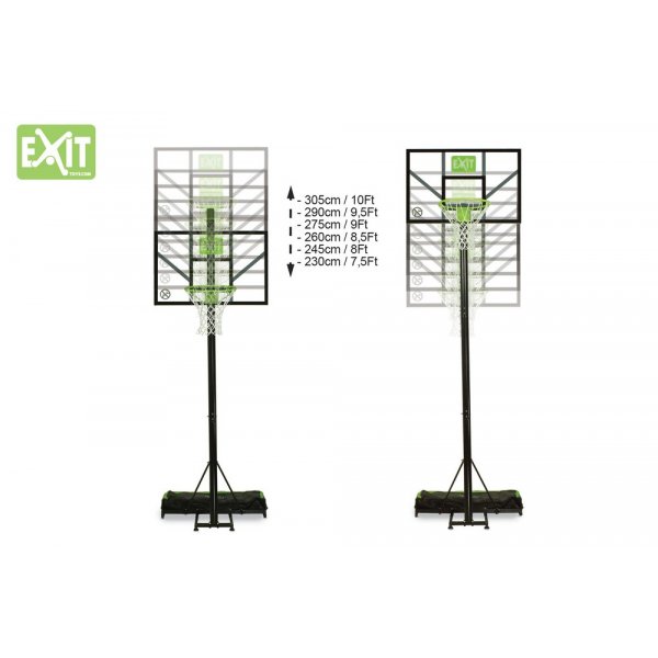 Comet basketballstativ - Flyttbart