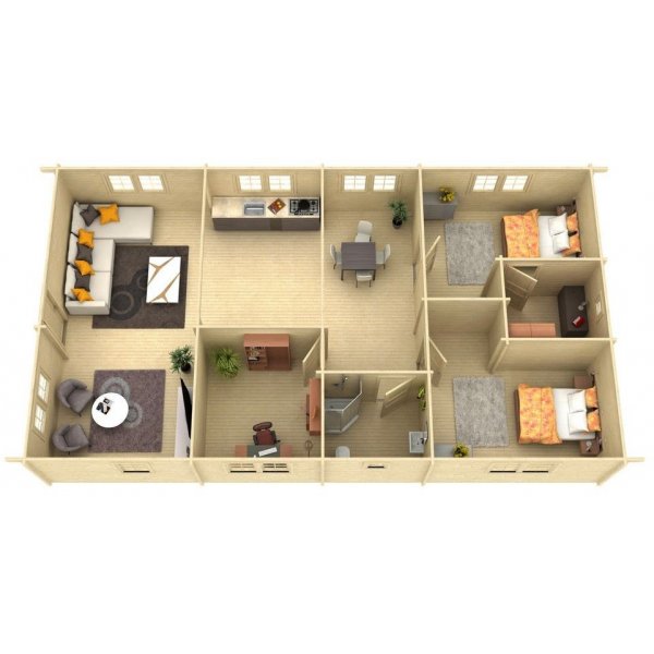 Anna fritidshus - 103 m² Anna fritidshus - 103 m²