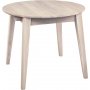 Spisebord Genova uttrekkbart 90-130x90 cm hvitvasket eik