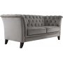 1 Sofa 2-seter chesterfield grå - Henry