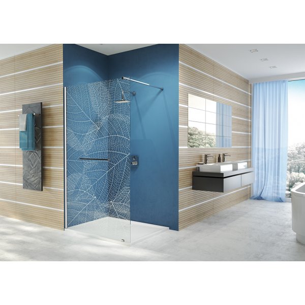 Free Line dusjvegg - 6 mm glass (H 200 cm)