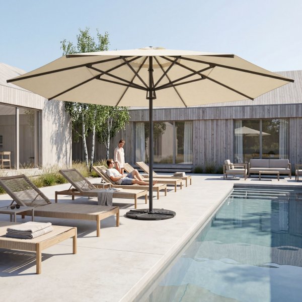 Sunrise Parasoll Premium - � 6 m