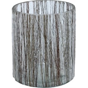 Maja lyslykt 3-pakning 10 x 12 cm / 8 x 10 cm / 7 x 8 cm - Glass