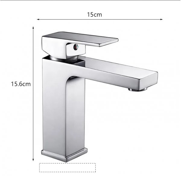 Servantbatteri Tulip - Krom Servantbatteri Tulip - Krom