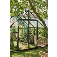 Drivhus Qube 9,9 m² - Sort Drivhus Qube 9,9 m² - Sort