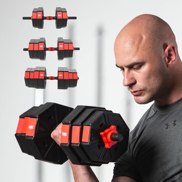 Justerbart Hantelsett - 40 kg Justerbart Hantelsett - 40 kg