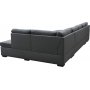 U-sofa Solna vendbar - 367 cm - mørk grå U-sofa Solna vendbar - 367 cm - mørk grå