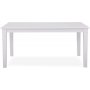 1 Mellby hvitt spisebord 180 cm